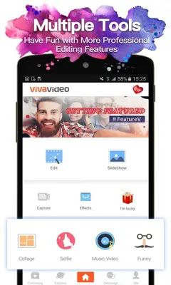 VivaVideo android App screenshot 3